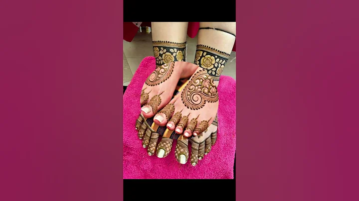 leg Mehndi designs 🌹#trending #mehndi #simple #henna #subscribe #mehnditation #shorts🌿🌹🕋🤲🧕