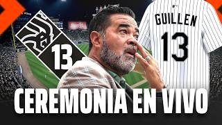 CEREMONIA OFICIAL OZZIE GUILLÉN Retiro número 13 de Oswaldo Guillén | DIAMANTE 23