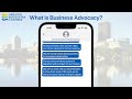 What is business advocacy  greater rochester chamber