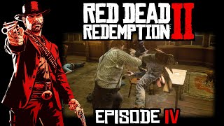Brutal Bar Fight! | RDR2 (Lets Play) - Ep: 4