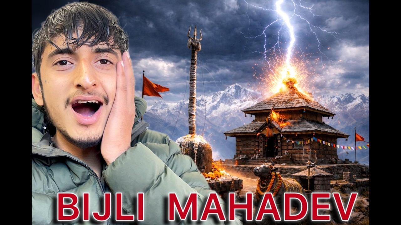 Lightning Strike Temple of India 😱 | Bijli Mahadev Reality