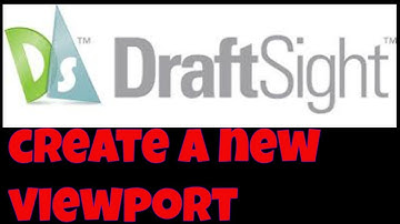 how to make a viewport in draftsight or auto cad