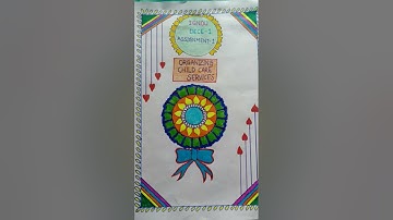 IGNOU dece assignment front page design