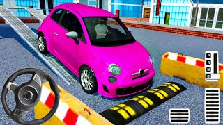 Girls Car Parking Simulator 2026 -Mini Car Extreme High Ramp Parking-3D | Android Gameplay screenshot 1