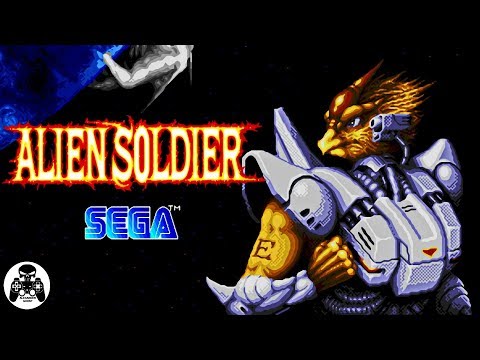 Alien Soldier SEGA/Genesis walkthrough/прохождение [60fps]