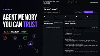 MiniPMDB — CI for Cross-Project Agent Memory | OpenAI Build Week