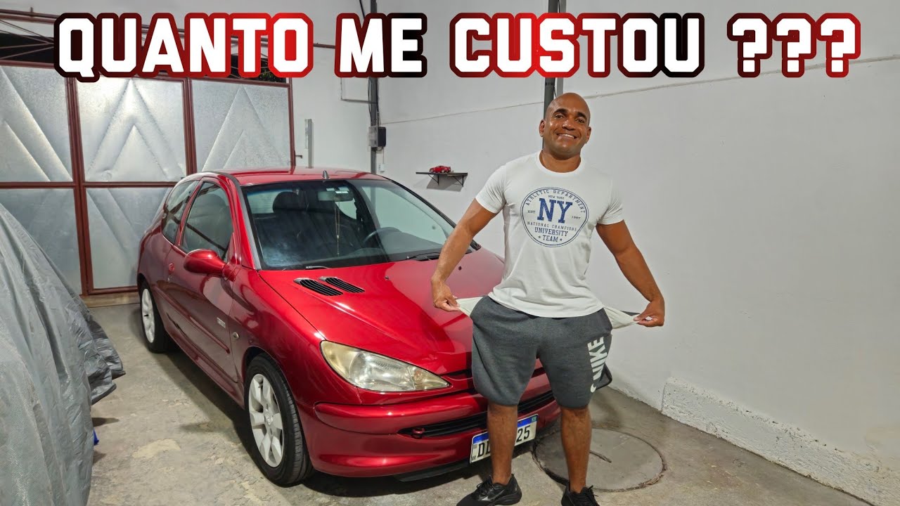 QUANTO GASTEI PARA MONTAR O PEUGEOT 206 :-O 💰 💷 💵 ???