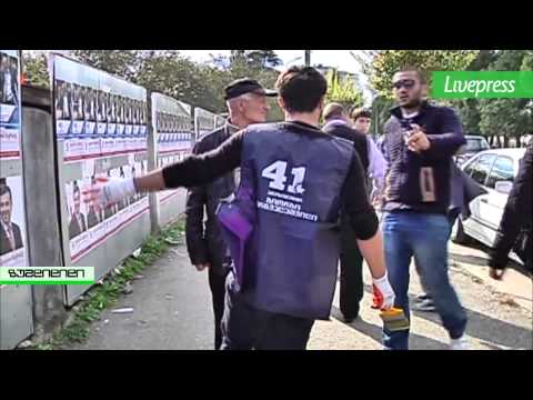 ოცნებამ ნაციონალების პლაკატებს გადააკრა