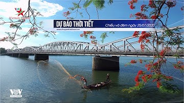 Dự báo thời tiết chiều và đêm 25/07/2020 | 3 miền chiều tối mưa dông rải rác