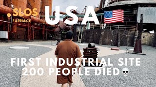 First industrial site of USA 1887! 200 people died working here BIRMINGHAM ALABAMA J1/F1 visa