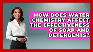 How Does Water Chemistry Affect the Effectiveness of Soap and Detergents?