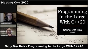 Gaby Dos Reis -  Programming in the Large With C++ 20 - Meeting C++ 2020 Keynote