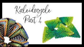 Kaleidocycle Summer Bead Along  - Part 4