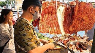 Yummy! Best Cambodian Street Food | Crispy Pork Belly, Braised Pork & Roast Ducks