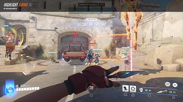 OVERWATCH 2 Kiriko Highlight 2 (Unranked Quick Play Open Queue Havana Escort) | PS5 Asia 20250224
