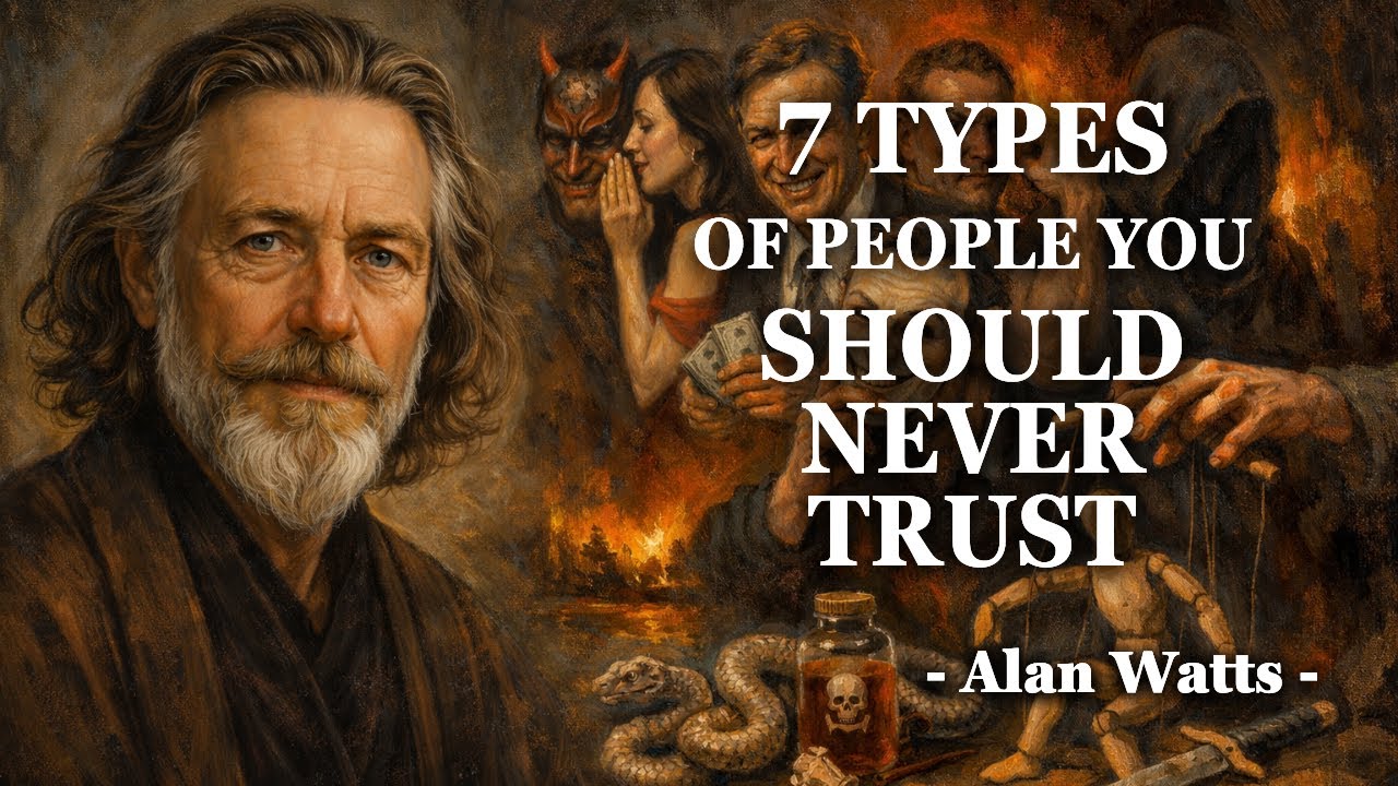 7 Personality Types You Should Never Fully Trust - Alan Watts