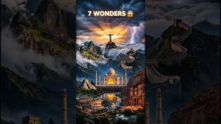 7 Wonders of World 🌍 #7 OMG! 😱#7wonders #historyfacts #shorts