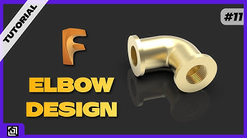 How to Design Pipe Elbow? | Fusion 360 Tutorial [2021] | ItsmadeEZy