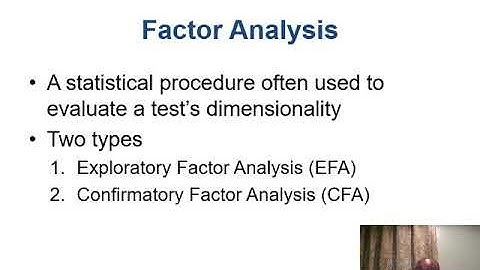 Week of 3 30 Video Lecture Furr Ch04 Dimensionality