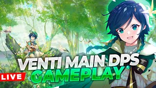 GENSHIN IMPACT Live - Anemo Most OP Team AR 57 Gameplay @diezelbaby