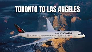 ✈️ YYZ to LAX Airport View | Plane Takeoff, In-Flight Views & Arrival Walk