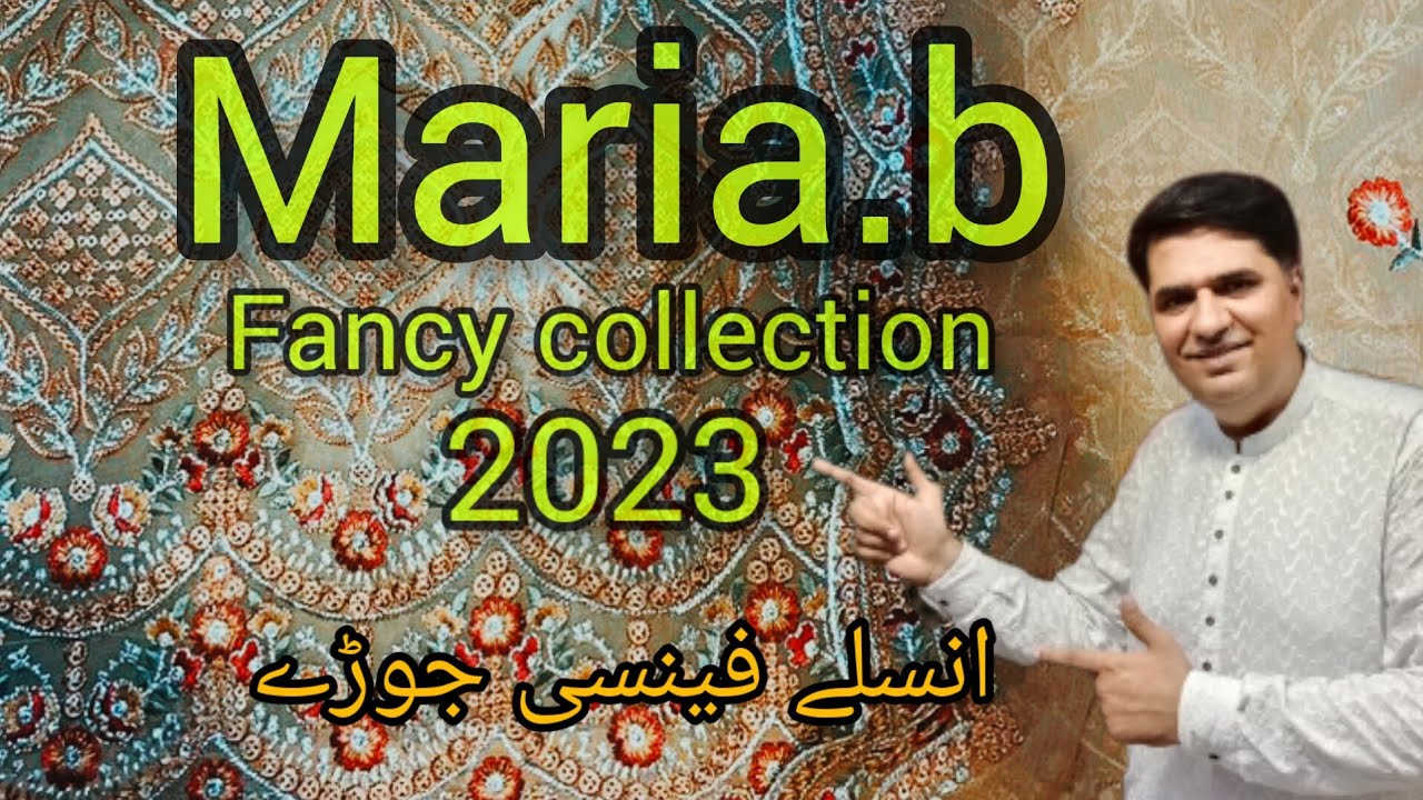 Maria.b new unstitched design fancy suits|beautiful suits with best ...