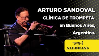ARTURO SANDOVAL - Clínica de Trompeta en Español (All Brass en Fort Studios. Bs As, Argentina.)