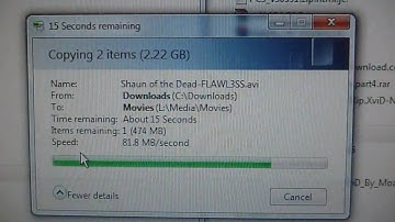 How Fast is eSATA? Test Transfer