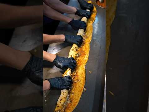 أطول صندويشة شاورما ارسل الفيديو لصديقك   شاورما اكل اكسبلور