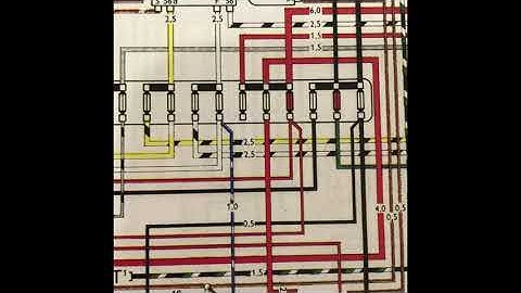 1971 Super Beetle wiring 101 Video 6 ignition switch harness