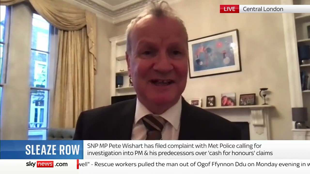 Muckraker; SNP MP Pete Wishart starts flapping about £600,000 of indyref 2 money