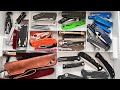 Entire edc collection reviewed rainbow coalition of knives