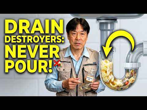 5 Things You Should NEVER Pour Down Your Drain