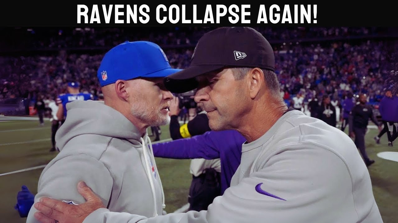 John Harbaugh Explains Ravens Collapse vs Bills | Ravens Need Better End-Game Strategy