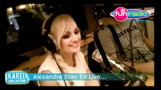 Alexandra Stan - Mr. Saxobeat - live@FUNRADIO (Paris, France)