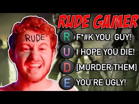 Sam Bashor is THE RUDE GAMER on Gamma Ray! (A New Series!)