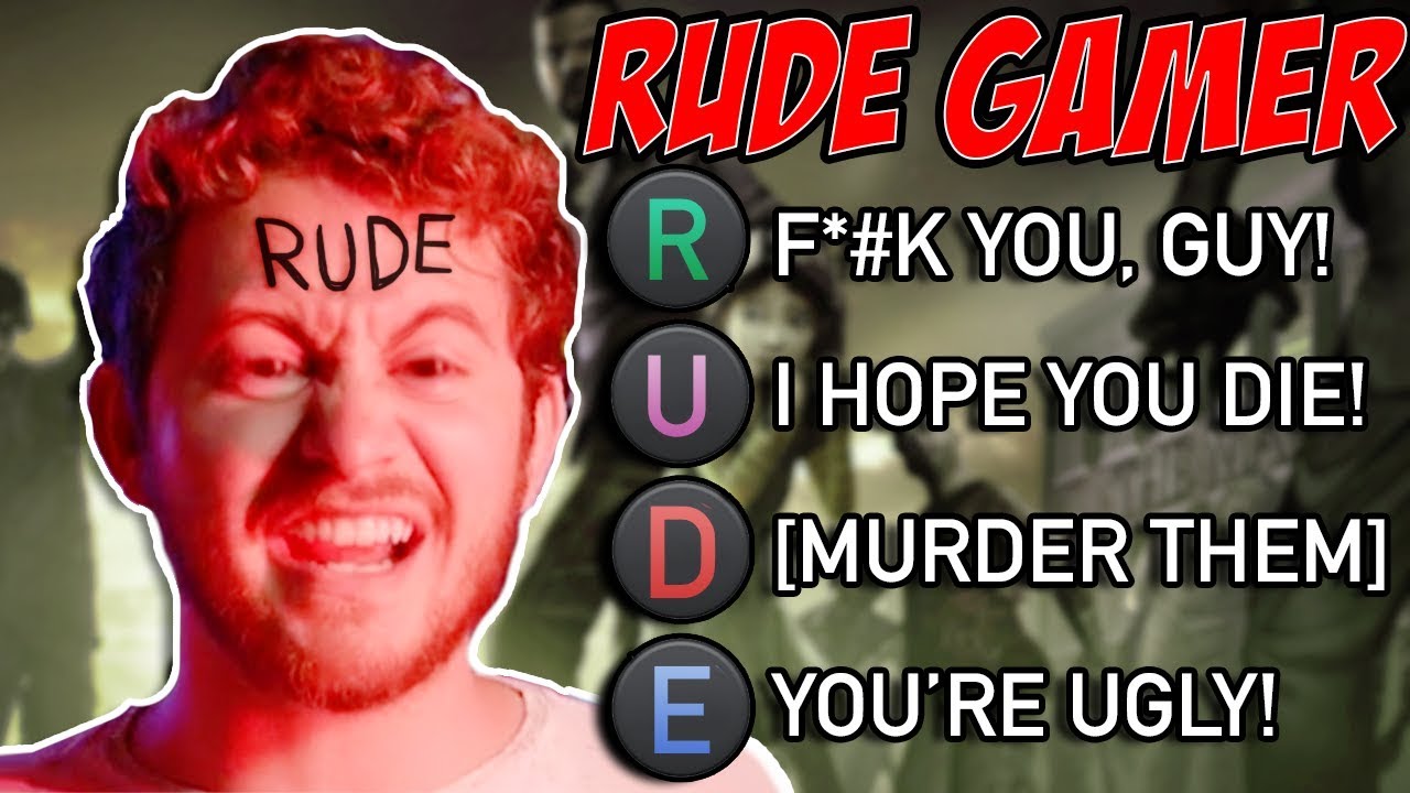 Sam Bashor is THE RUDE GAMER on Gamma Ray! (A New Series!)