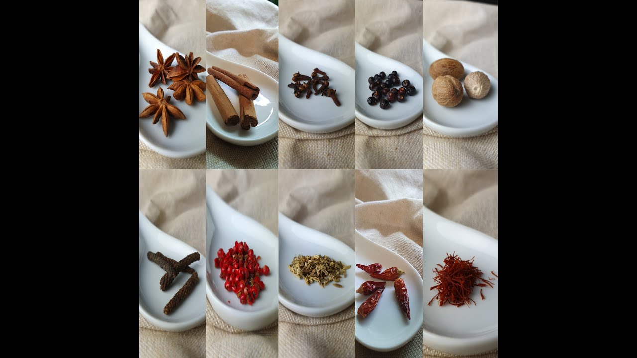 10 spezie in cucina - caratteristiche e idee di abbinamento