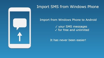 Import SMS from Windows Phone to Android - Easy step-by-step tutorial!