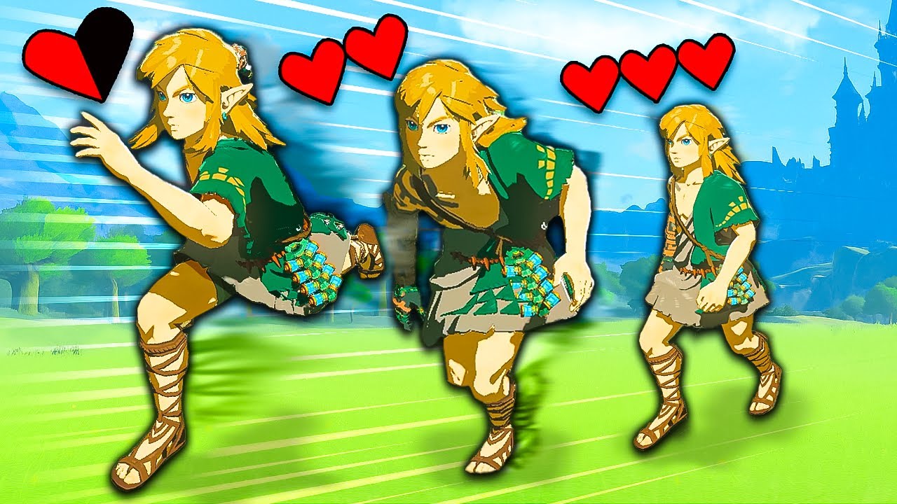 Zelda But If I Take Damage, Link SPEEDS UP
