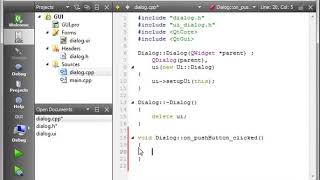 C   Qt 15   QPushButton