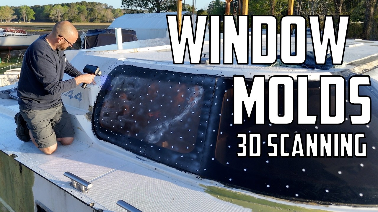 ⁣⛵️ 3D scanning with the brand new EinScan Rigil Lite Ep 674