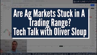 Are Ag Markets Stuck in A Trading Range? | Tech Talk with Oliver Sloup #Corn #Beans #Cattle #Grains