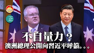 20211121D 不自量力？澳洲總理公開向習近平呼籲⋯⋯