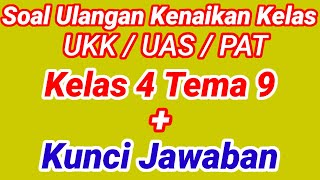 ... pada hari ini kami bagikan video pembelajaran latihan soal ukk
kelas 4 tema 9 semester 2 dan kunci ja...