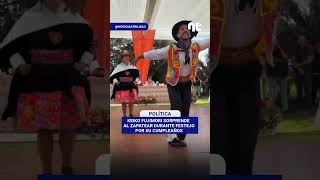 KEIKO FUJIMORI CELEBRA SU CUMPLEAÑOS CON BAILE Y ZAPATEO