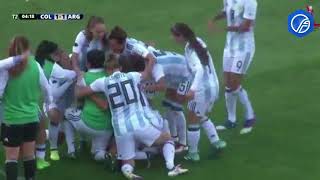 Copa América Femenina : Argentina 3 - Colombia 1