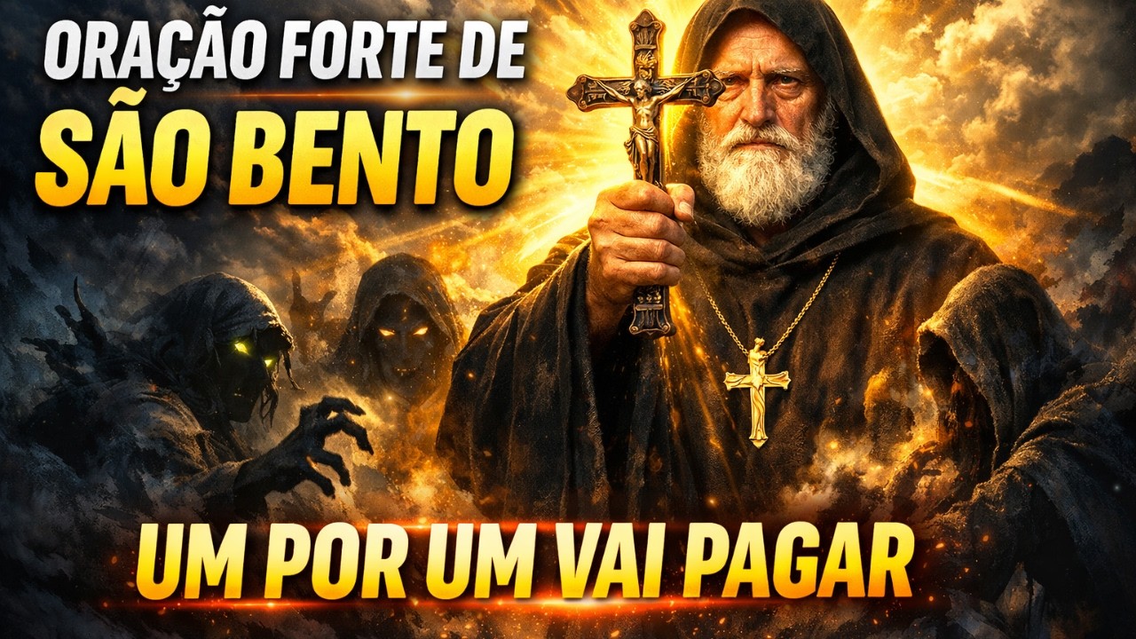 🔴SÃO BENTO E A ORAÇÃO QUE DERRUBA QUEM TE FEZ MAL - UM POR UM VAI PAGAR✨🌟