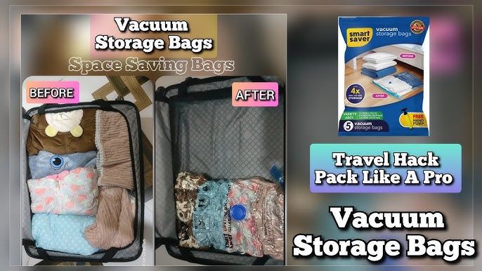 20 Pack Vacuum Storage Bags, BagsCompression Storage Bags for