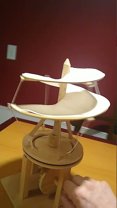Leonardo da Vinci Airial Screw Model